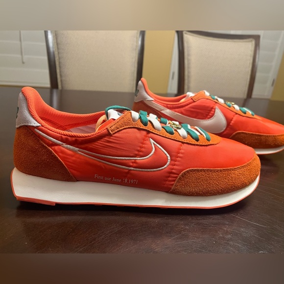 New Nike Waffle Trainer 2 Orange Sneaker Shoes Size US 12 - Picture 2 of 15